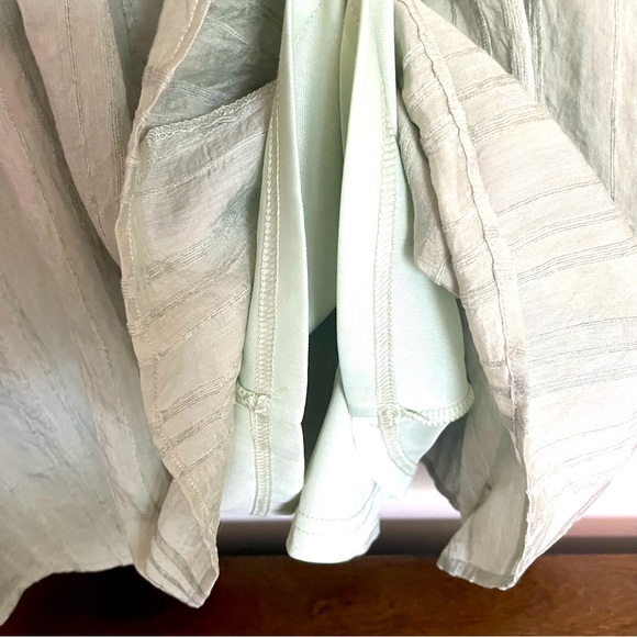 Time After Time Sage Dress with Square Neck by the brand Red Dress in Size Small - Picture 5 of 6